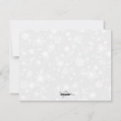 Carte de Noël - riant complètement (Dos)