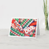 Carte de Noël RIBBON CANDY (Dos)