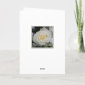 Carte de Noël rose d'hiver espagnol (Dos)