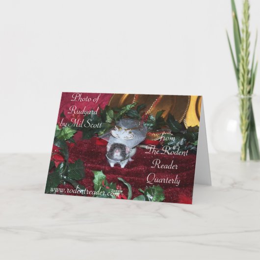 Carte de Noël Rudyard (Dos)