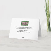 Carte de Noël - rue de Grafton, Dublin (Dos)