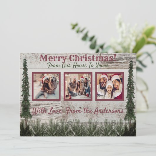 Carte de Noël Russe (Debout devant)