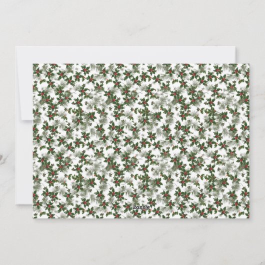 Carte de Noël Russe (Dos)