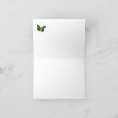 Carte de Noël rustique de pot de maçon de pays (Intérieur)