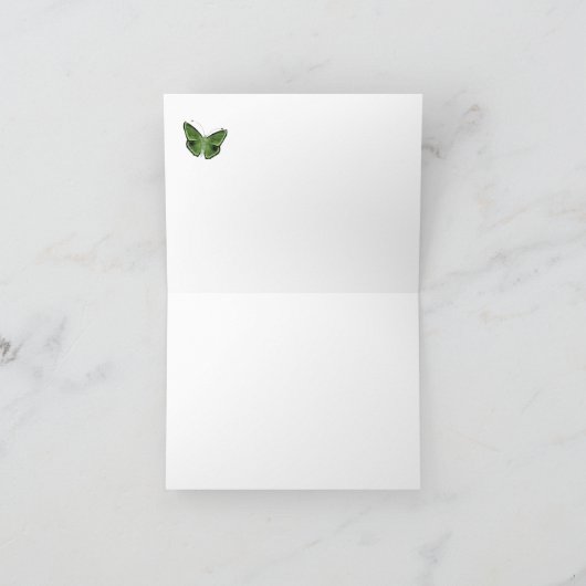 Carte de Noël rustique de pot de maçon de pays (Intérieur)