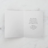 Carte de Noël rustique de sculpture sur bois du Pè (Intérieur)