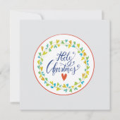 carte de Noël sacrée (Devant)