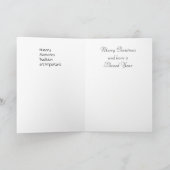 Carte de Noël Saginaw (Intérieur)