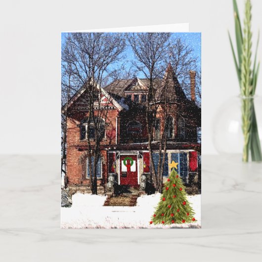 Carte de Noël Saginaw (Devant)