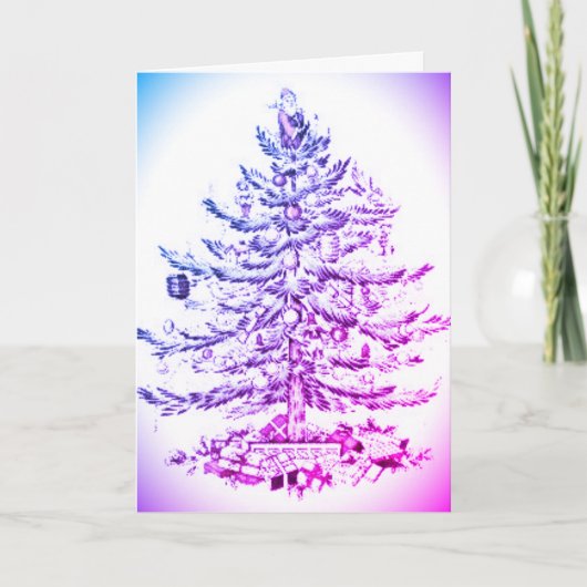 CARTE DE NOËL SAISONNIERS SALUT ART ET DESIGN (Devant)