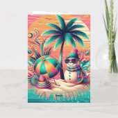 Carte de Noël Sandman (Dos)