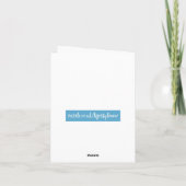 Carte de Noël scandinave vintage (Dos)