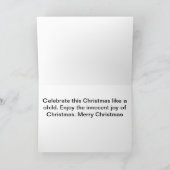 Carte de Noël Schnauzer (Intérieur)