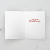Carte de Noël Schnauzer (Intérieur)