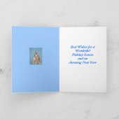 Carte de Noël Sea Shell (Intérieur)