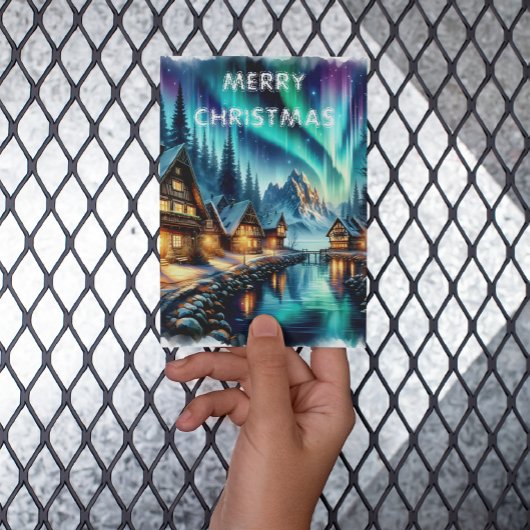 Carte de Noël Serenity at Waters Edge