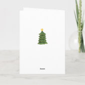 Carte de Noël Shabby Chic Photo (Dos)