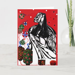 Carte de Noël Shaman