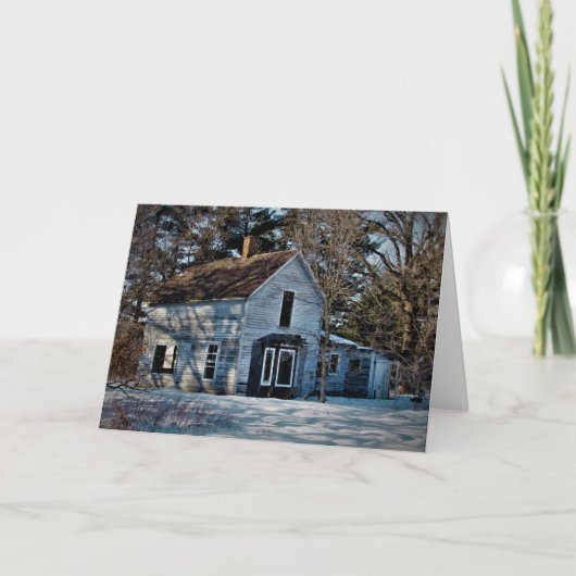 Carte de Noël "Shattered Past" (Devant)