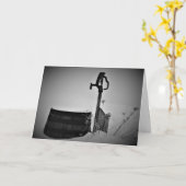 Carte de Noël "Silent Hydrant" (Fleur jaune)