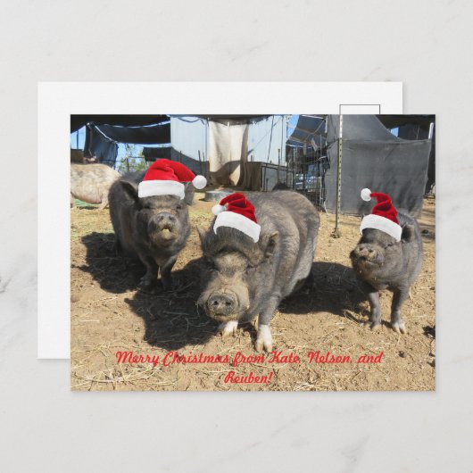 Carte de Noël Silverbells ! (Devant / Derrière)