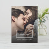 Carte de Noël Simpliste Moderne (Debout devant)