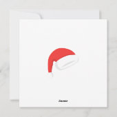 Carte de Noël Sip personnalisée (Dos)