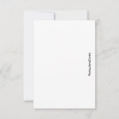 Carte de Noël Snappy (Dos)