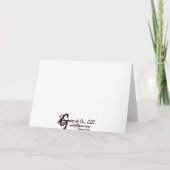 Carte de Noël Snarkalicious Déplaisant Santal (Dos)