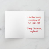 Carte de Noël - Snazzy Nouvelle prise (Intérieur)