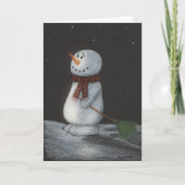 Carte de Noël Snowman (Devant)