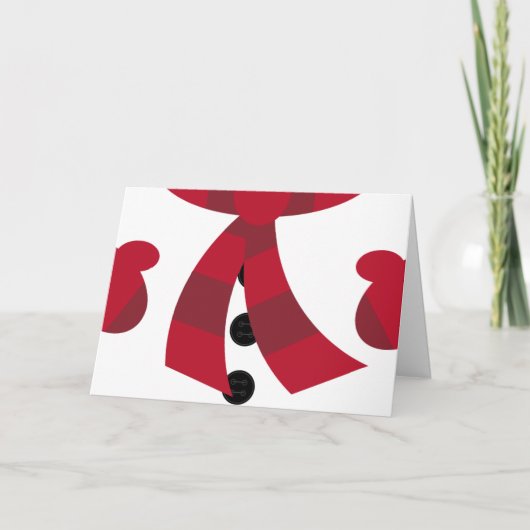 Carte de Noël Snowman (Devant)