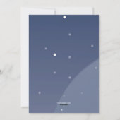 Carte de Noël Snowman Cowboy (Dos)