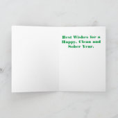 Carte de Noël sobre et clean (Intérieur)