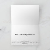 Carte de Noël - Sorrento, Italie (Intérieur)