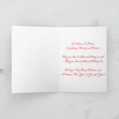 Carte de Noël "Sous-exposition 28" (Intérieur)