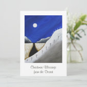 Carte de Noël Southwest Desert Holiday (Debout devant)