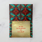 Carte de Noël Southwest Kokopelli (Intérieur)