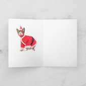 Carte de Noël Sphynx Cat (Intérieur)