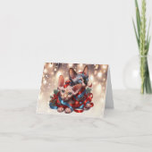 Carte de Noël Sphynx Kittens (Devant)