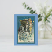 Carte de Noël "Stagecoach" (Debout devant)