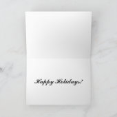 Carte de Noël Stagecoach (Intérieur)