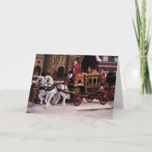 Carte de Noël Stagecoach