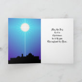 Carte de Noël Star of Bethlehem (Intérieur)