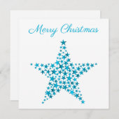 Carte de Noël Star Of Stars (Devant / Derrière)