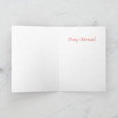 Carte de Noël Star Tortoise (arbre de Noël) (Intérieur)