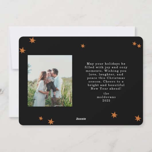 Carte de Noël Starry Sky (Dos)