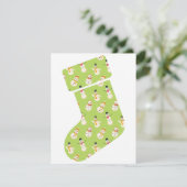 Carte de Noël stockée (Debout devant)