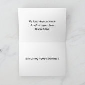 Carte de Noël - Stratford-upon-Avon (Intérieur)