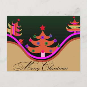 Carte de Noël stylisée